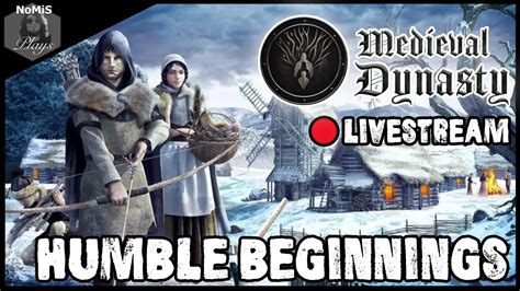 Medieval Dynasty! Build Your Legacy From Humble Beginnings In A Breathtaking Medieval Open World